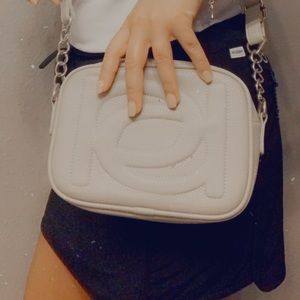 BEBE beige purse